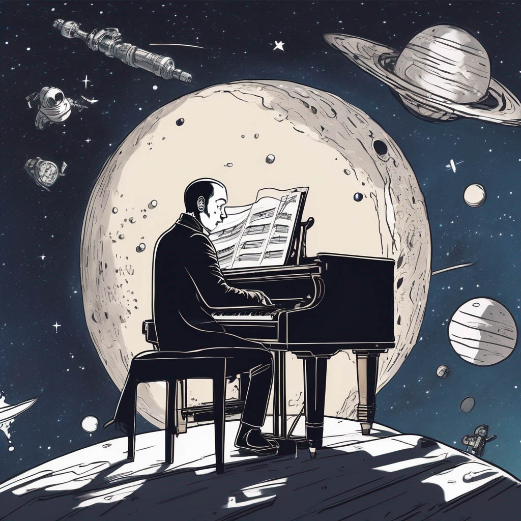 Rachmaninov che suona nello spazio