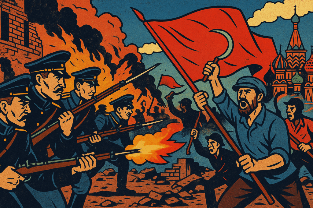 Zaristi Vs Rivoluzionari Russi